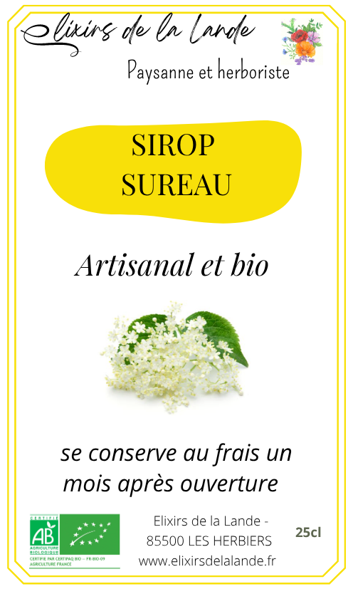 Sirop de Fleur de Sureau
