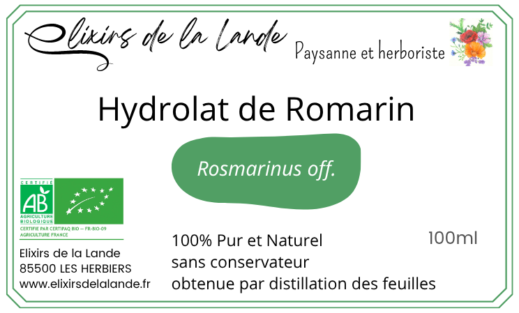 Hydrolat de Romarin – Image 2